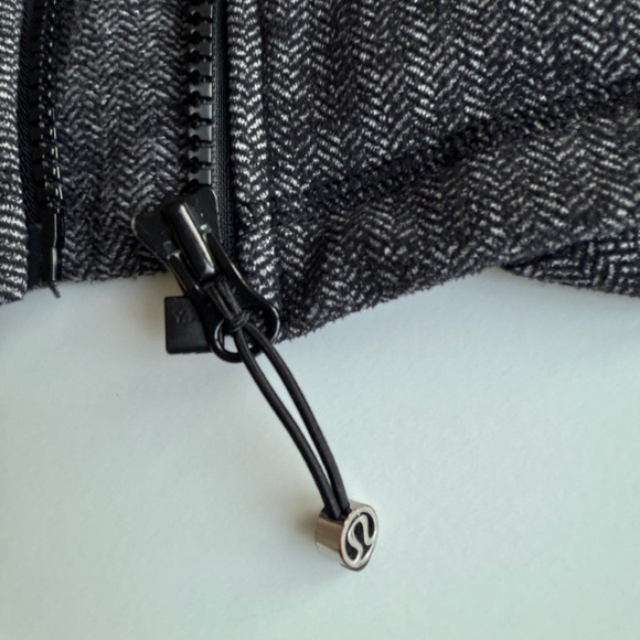 Lululemon Define Jacket Luon Suited Jacquard Black‎ White SIZE 6 - Picture 7 of 10